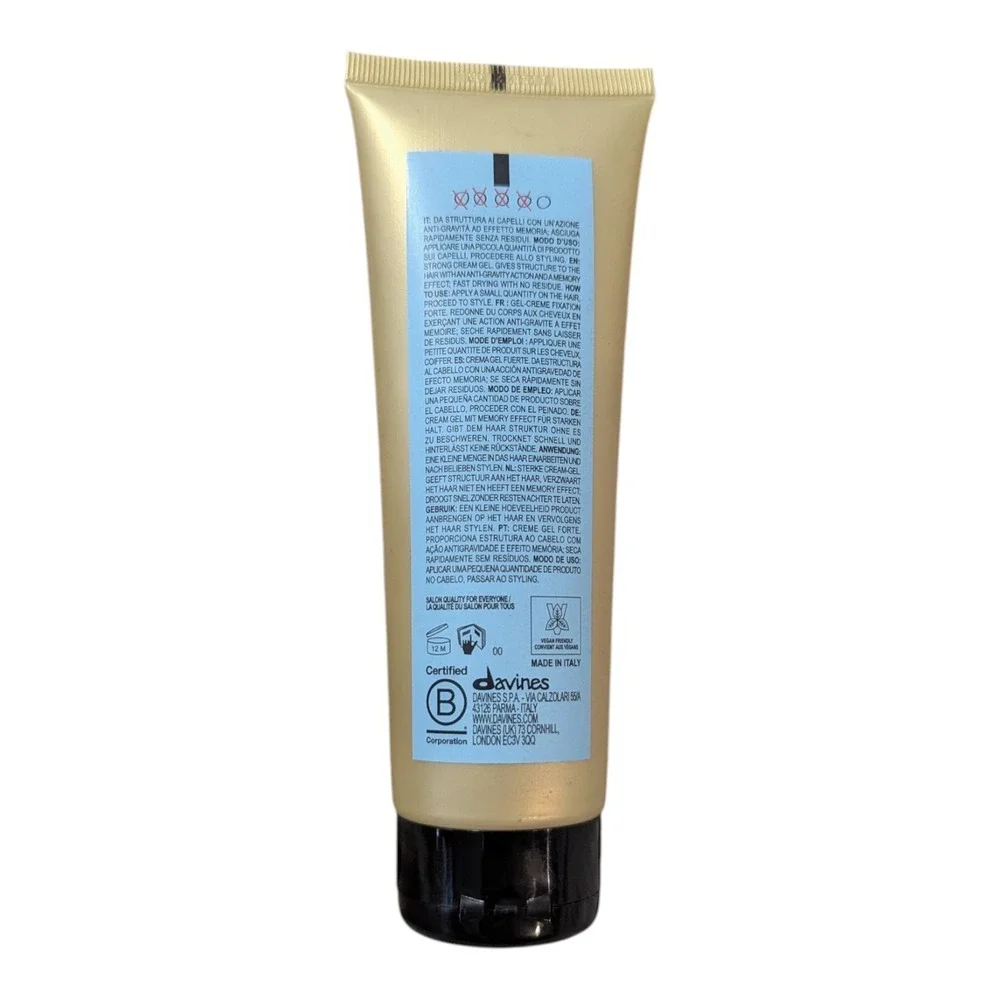 BBB. Davines More‎ Inside This Is A Strong Hold Cream Gel 125 ml / 4.22 oz